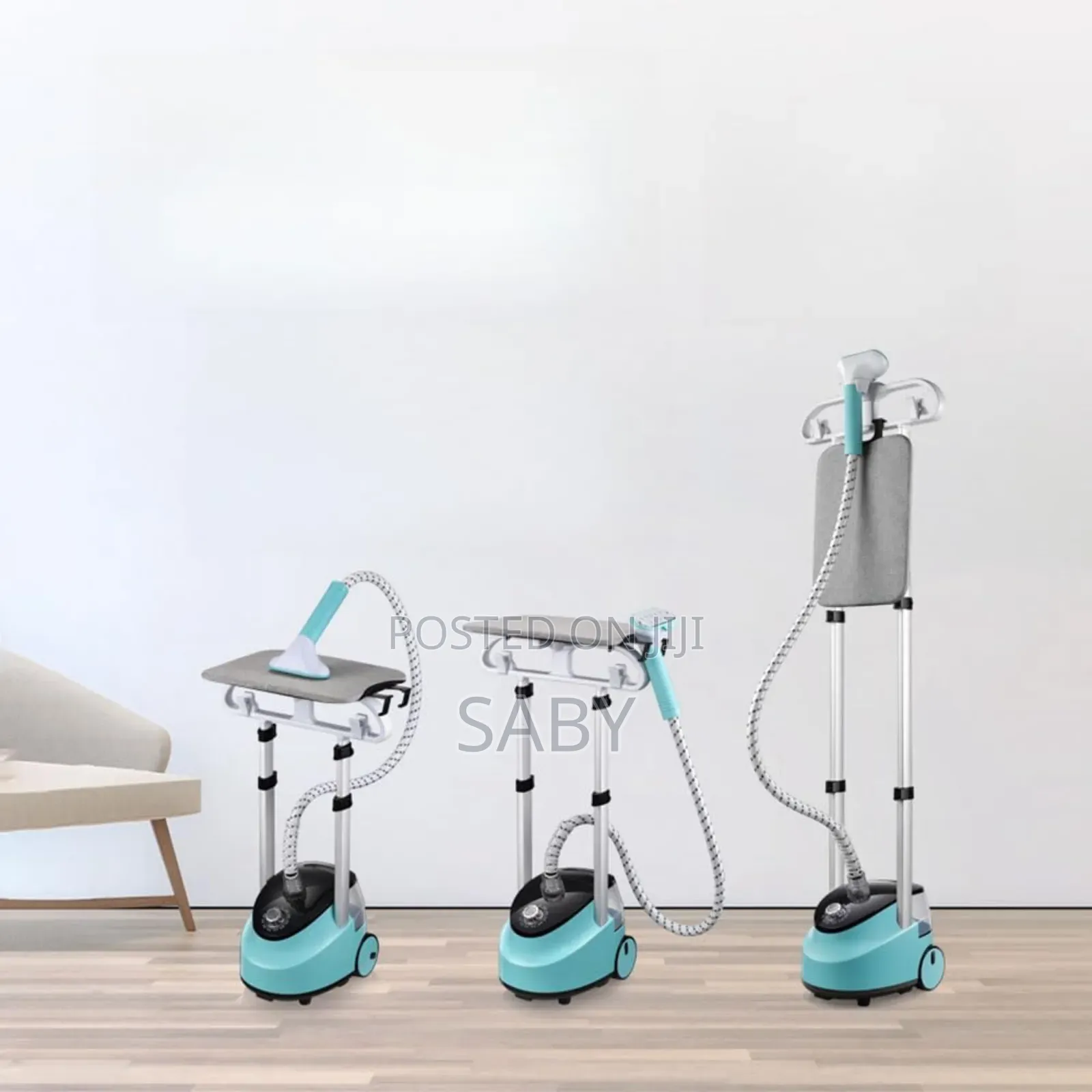 Boma 2 In 1 Double Pole Garment Steamer