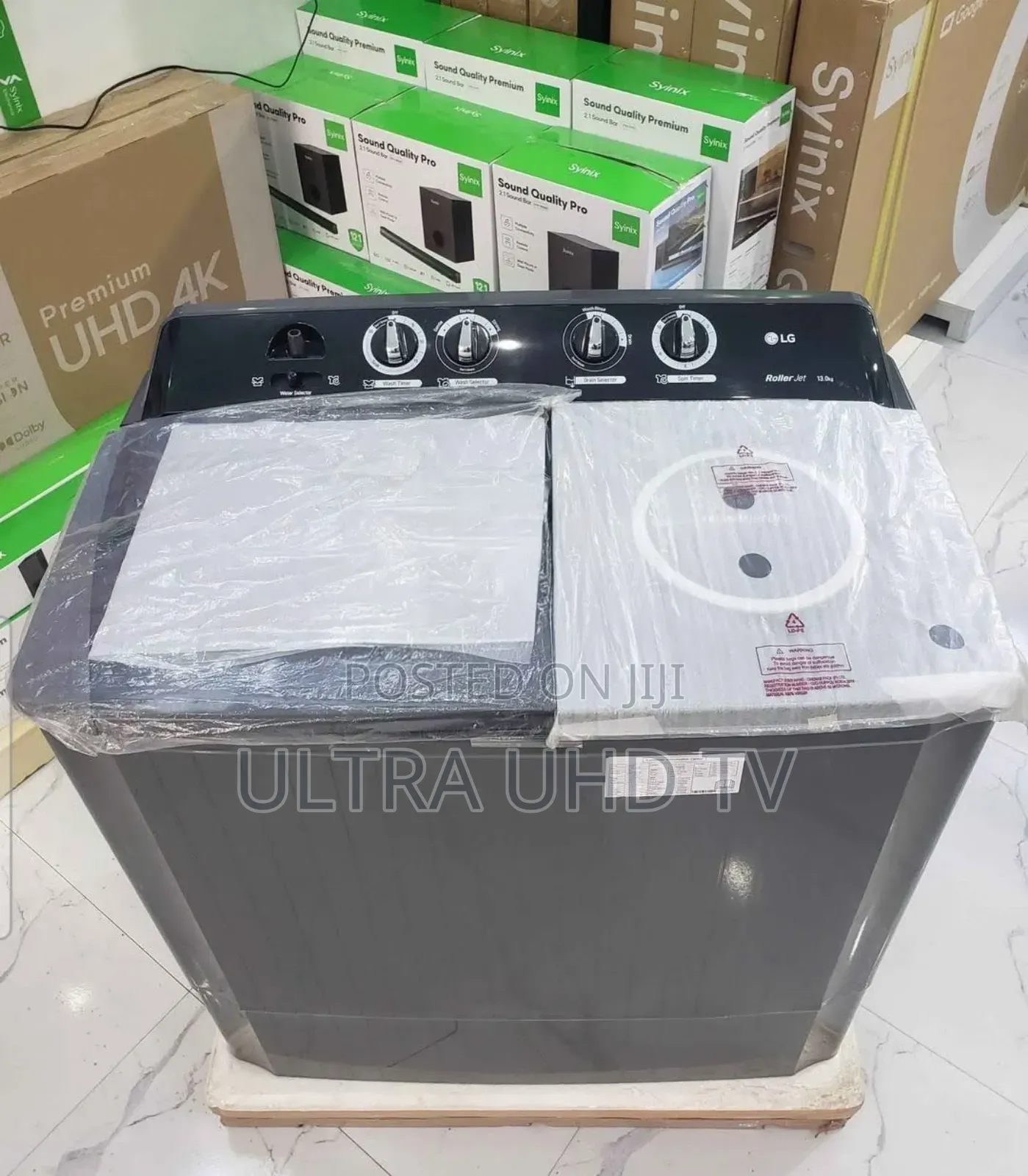 Lg Roller Jet Twin Tub Washing Machine, Likely a High-Capacity for sale ...