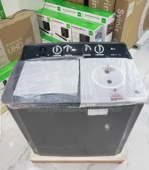 Lg Roller Jet Twin Tub Washing Machine, Likely a High-Capacity