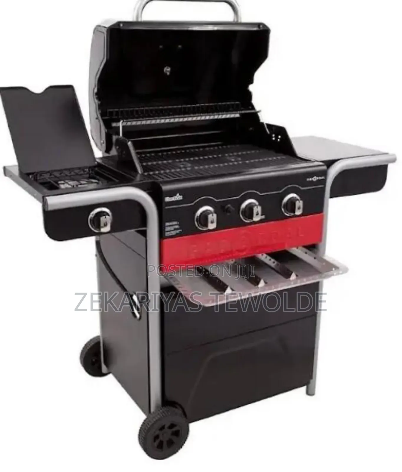 Grill 3 Burner Gas/Coil