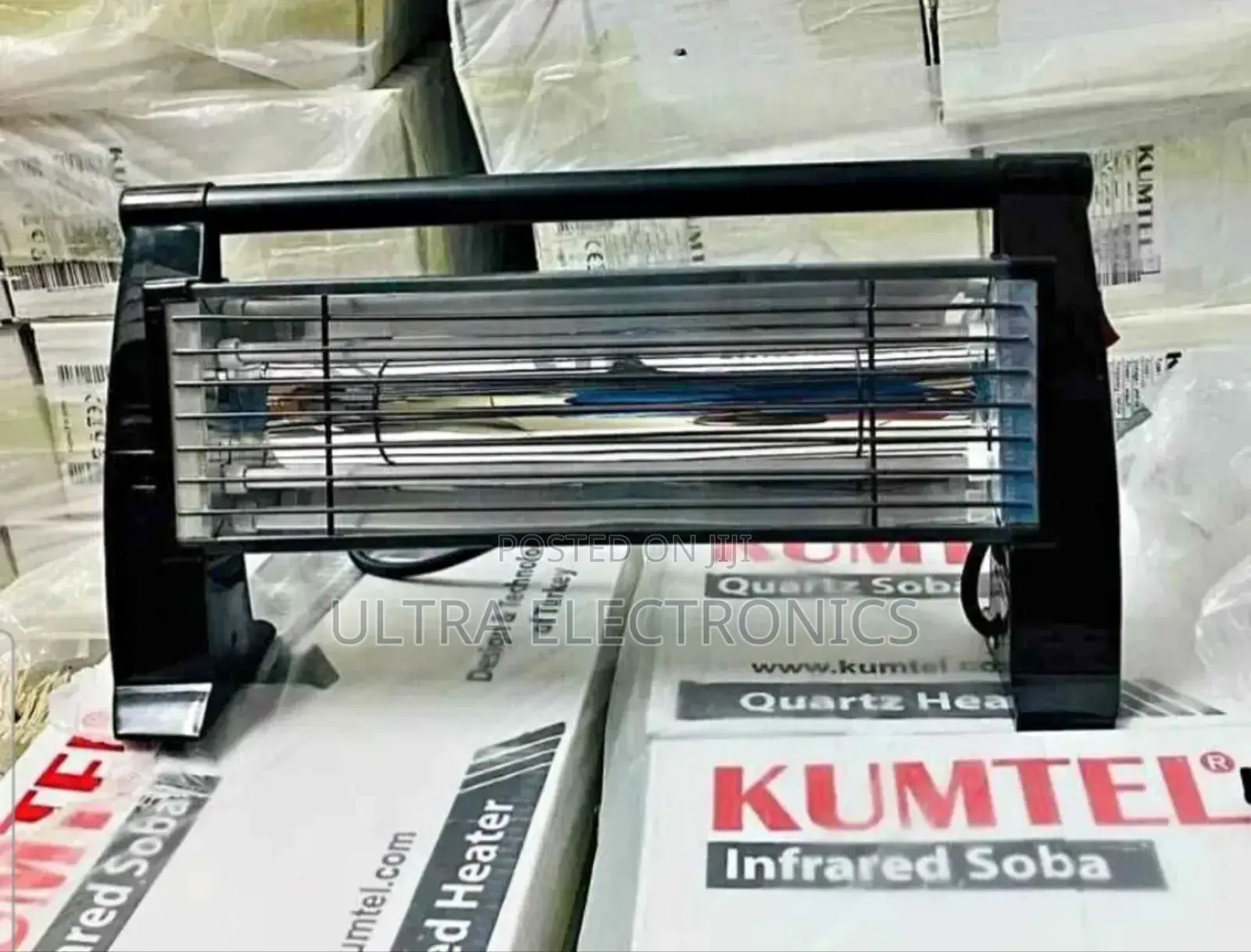 Kumtel Quartz Infrared Heater, Designed for Efficient Spot Heating.