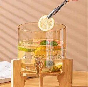 Glass Beverage and Juice Bucker