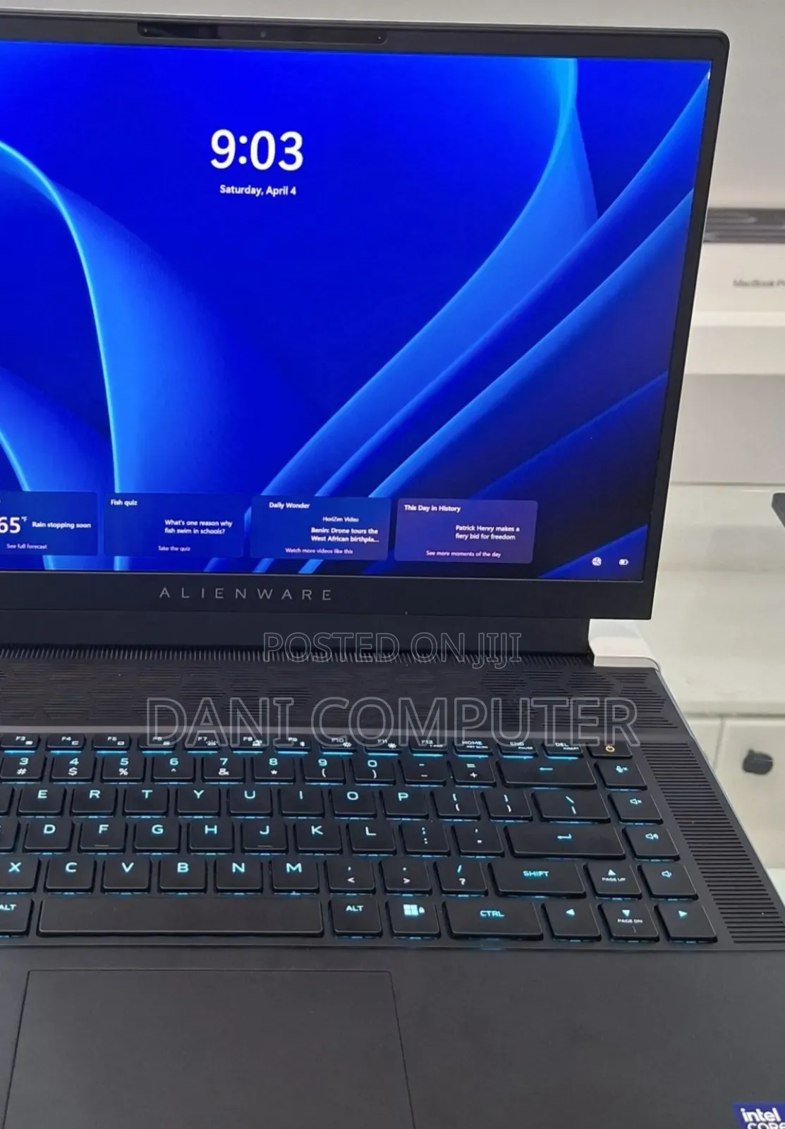 New Laptop Alienware M15 r3 16GB Intel Core Ultra 7 SSD 1T