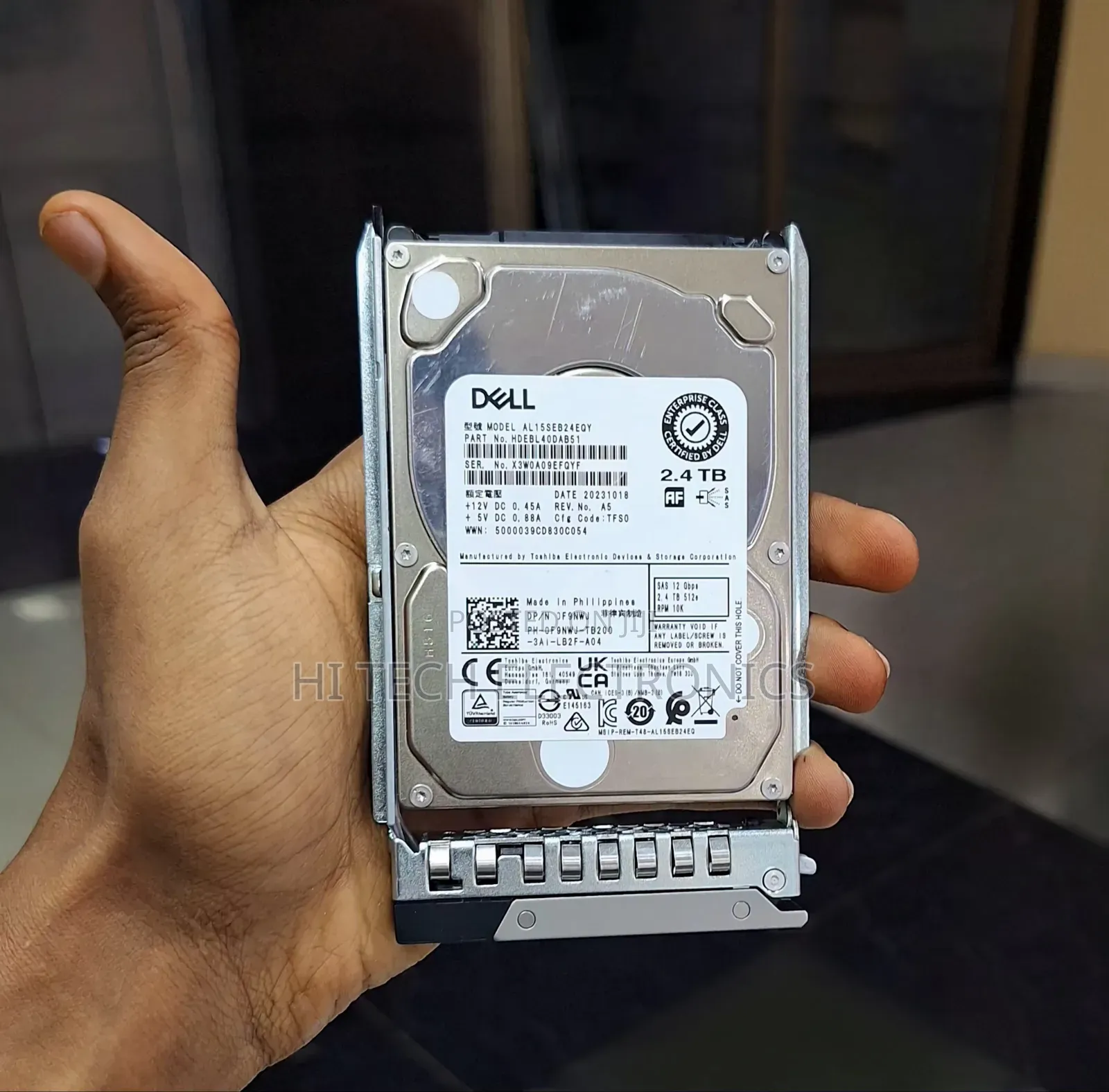 Dell 2.5” 2tb Server Hdd