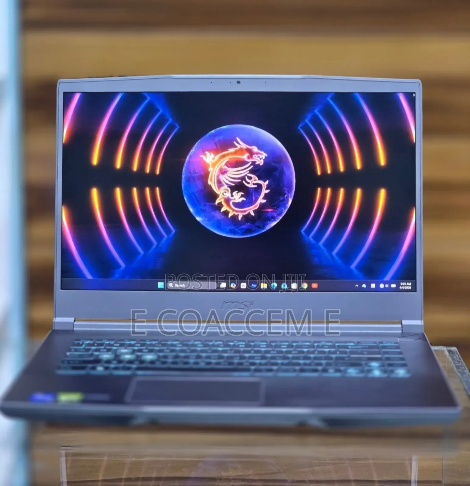 New Laptop MSI 16GB Intel Core i5 SSD 512GB