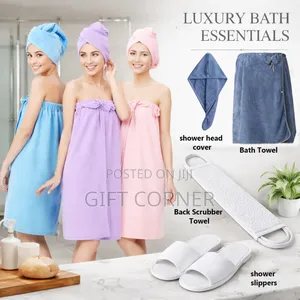 5pcs Quality Shower Bath Towel Set