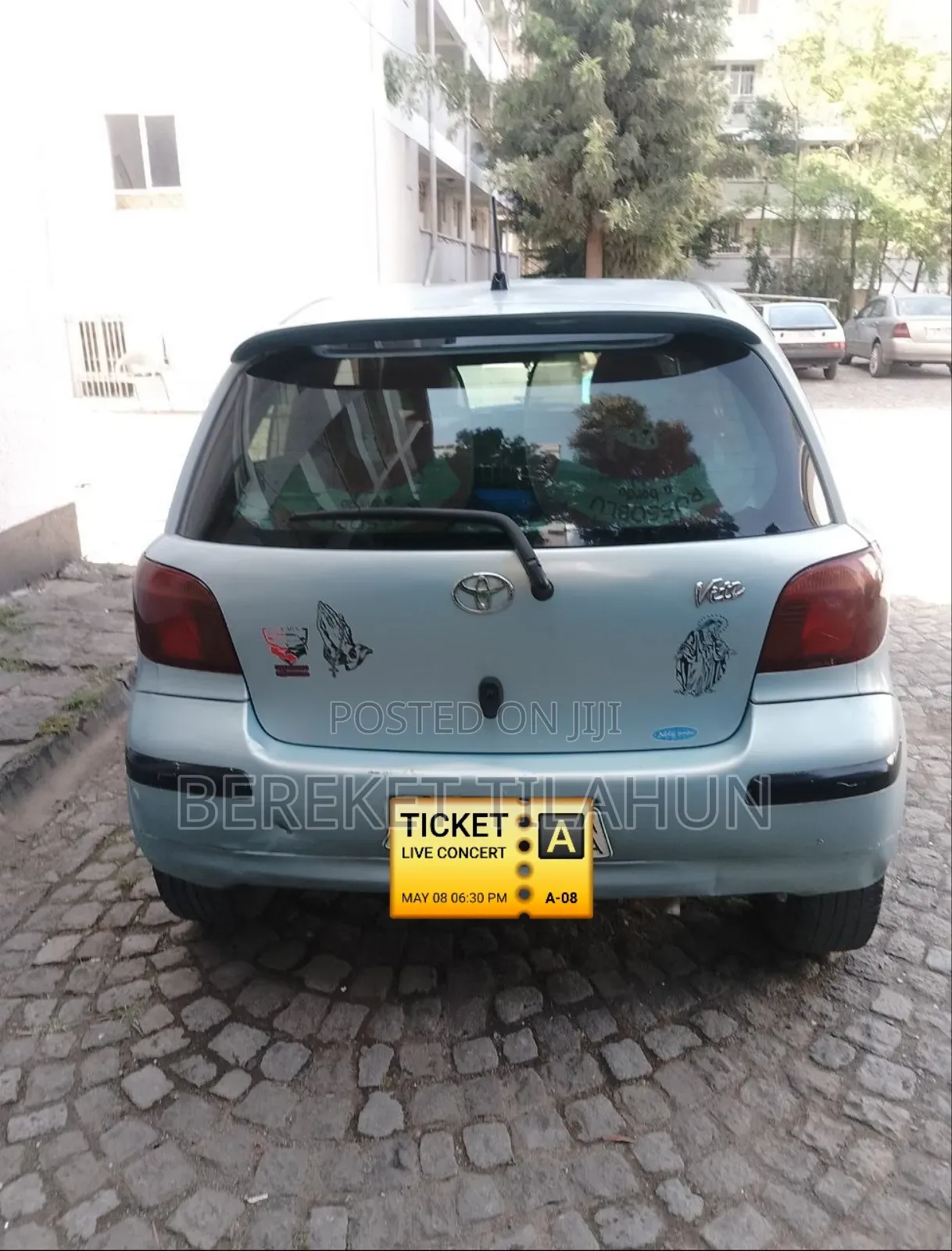 Toyota Vitz 1.0 FWD 3dr 2004 Blue