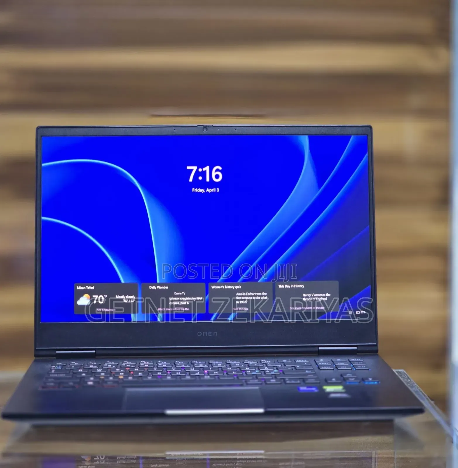 New Laptop HP Omen 16 16GB Intel Core i7 SSD 1T