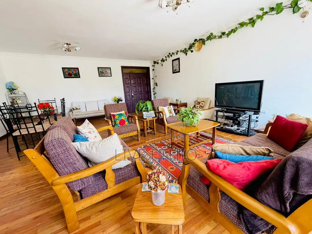Furnished 3bdrm Apartment in Bole for rent