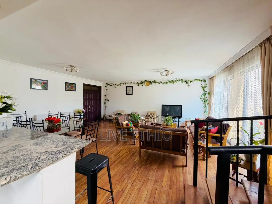 Furnished 3bdrm Apartment in Bole for rent