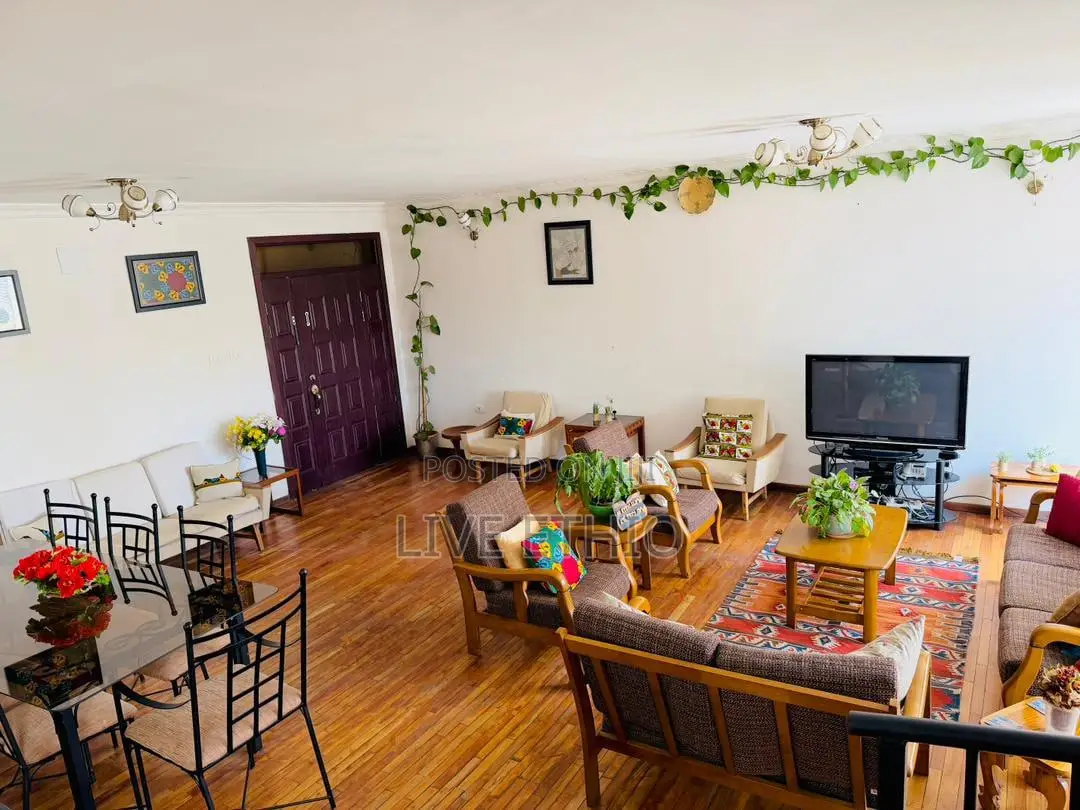 Furnished 3bdrm Apartment in Bole for rent