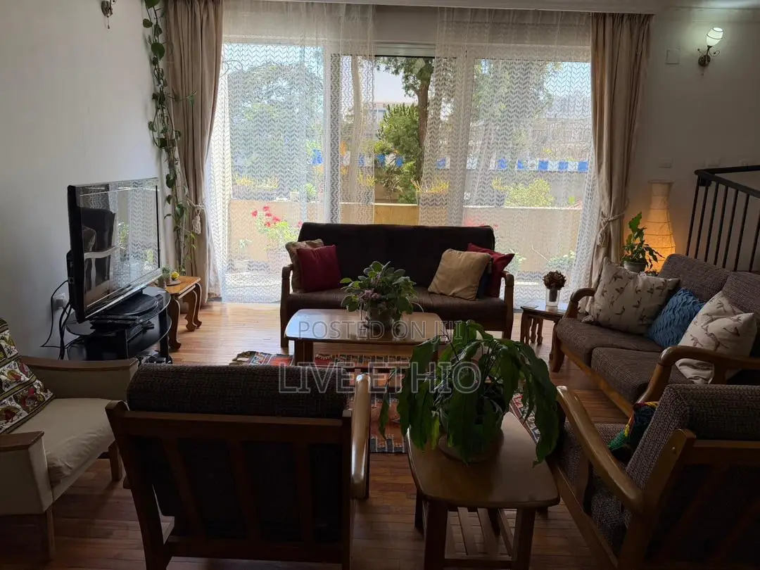 Furnished 3bdrm Apartment in Bole for rent