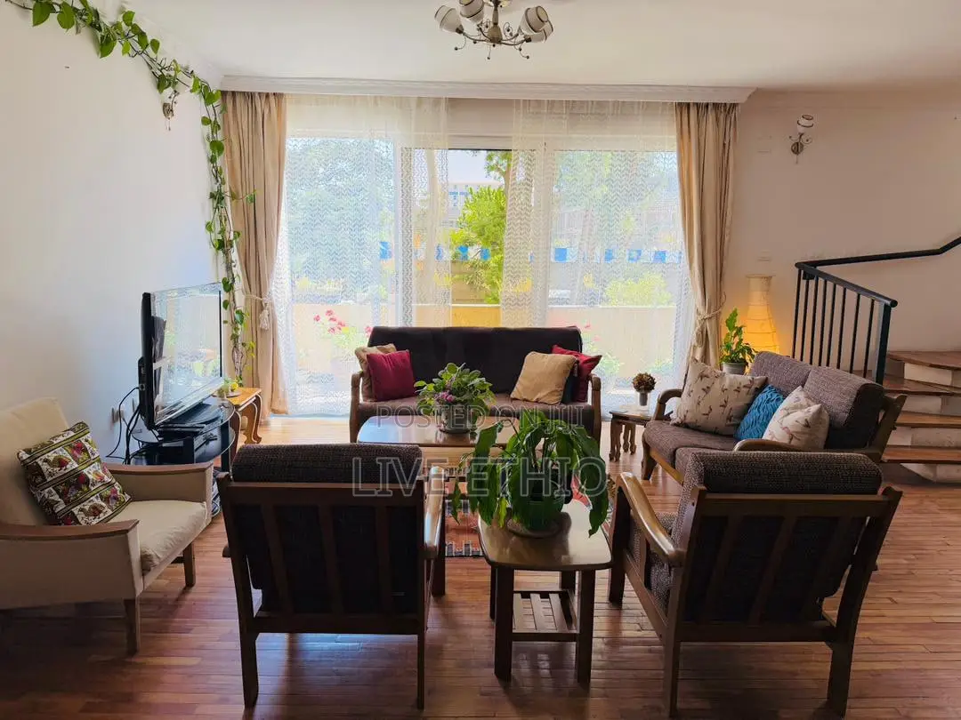 Furnished 3bdrm Apartment in Bole for rent
