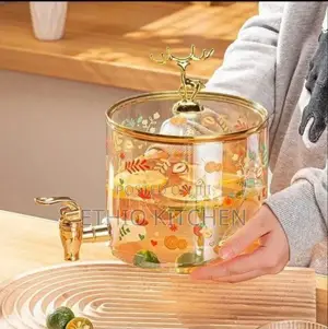 Glass Dispenser Jar