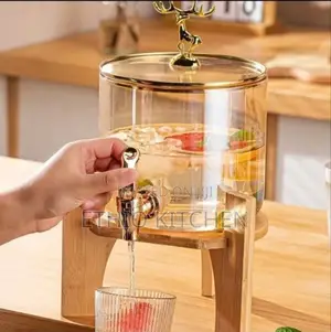Glass Dispenser Jar