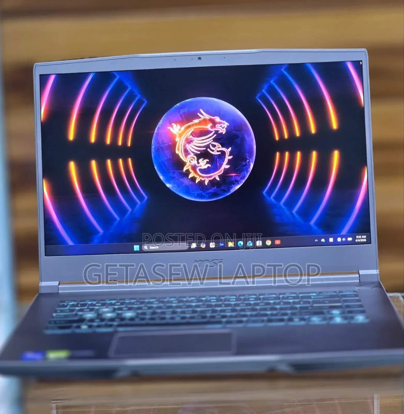 New Laptop MSI MSI Sword 15 16GB Intel Core i5 SSD 512GB