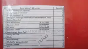 15 People First Aid Kit የመጀመሪያ እርዳታ መስጫ ሳጥን么