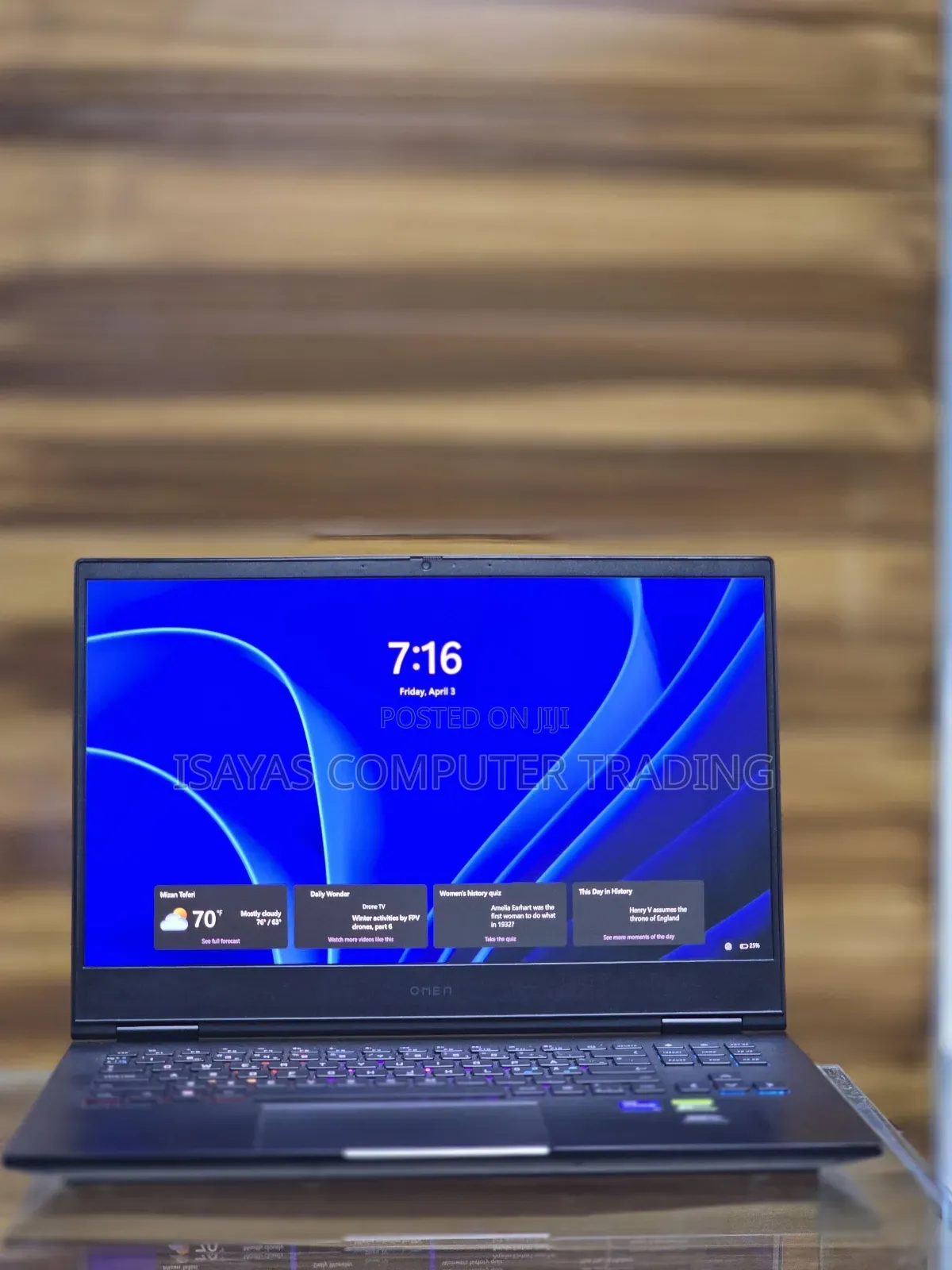 New Laptop HP Omen 16 16GB Intel Core i7 SSD 1T