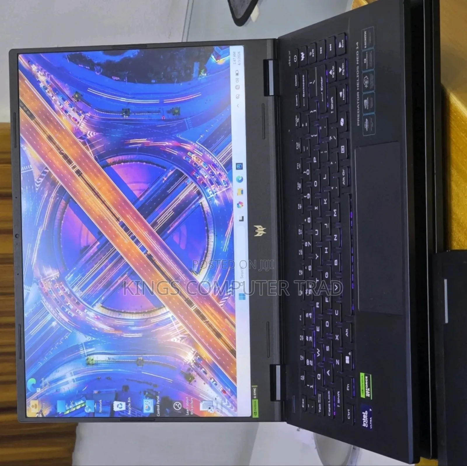 New Laptop Acer Predator Helios Neo 16 16GB Intel Core Ultra 7 SSD 1T