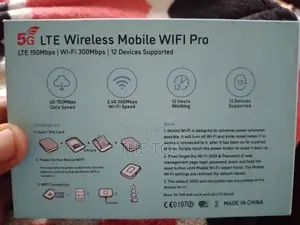 5g Lte Wireless Mobile Wifi Pro