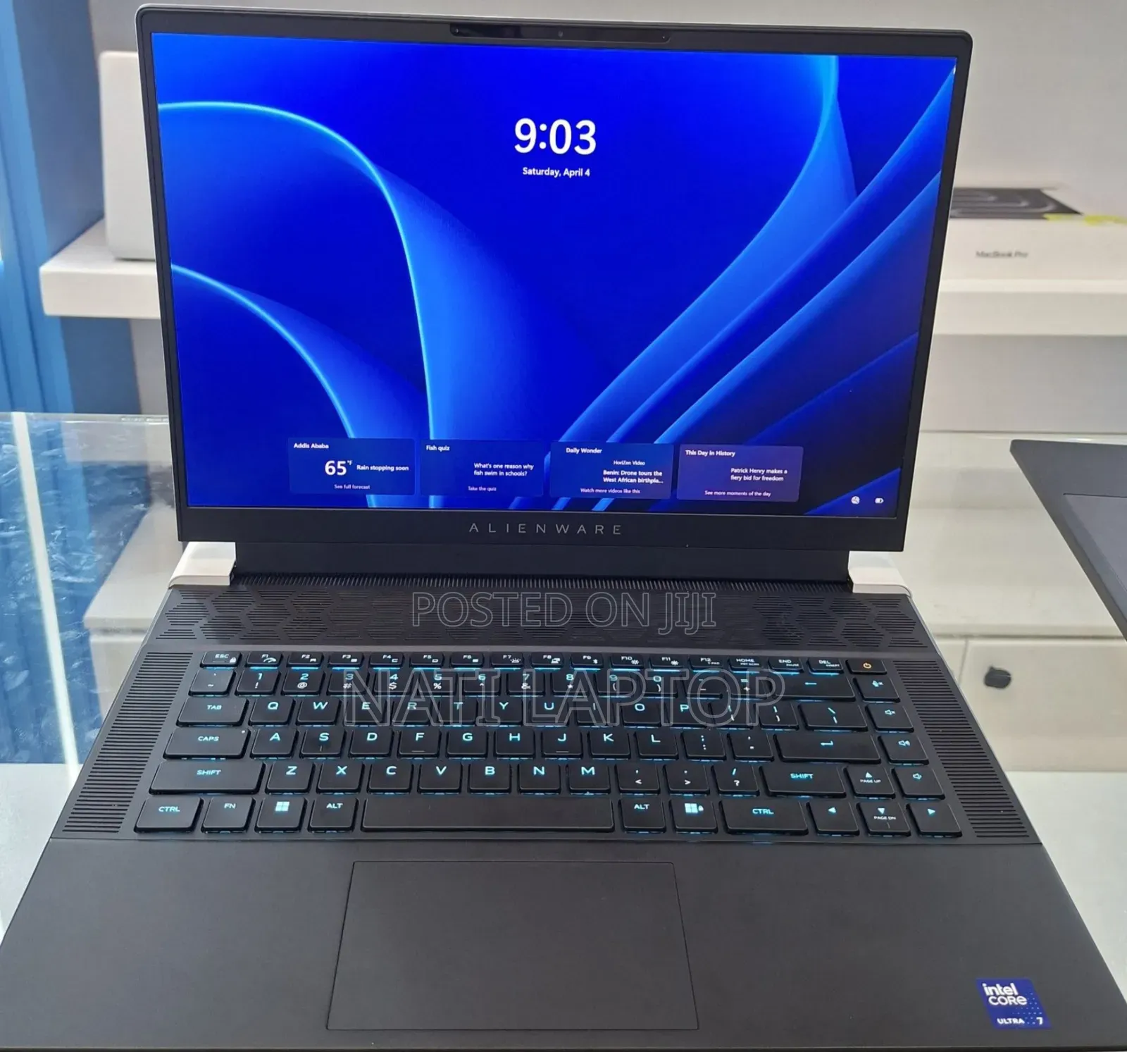 New Laptop Alienware M15 r3 16GB Intel Core Ultra 7 SSD 1T