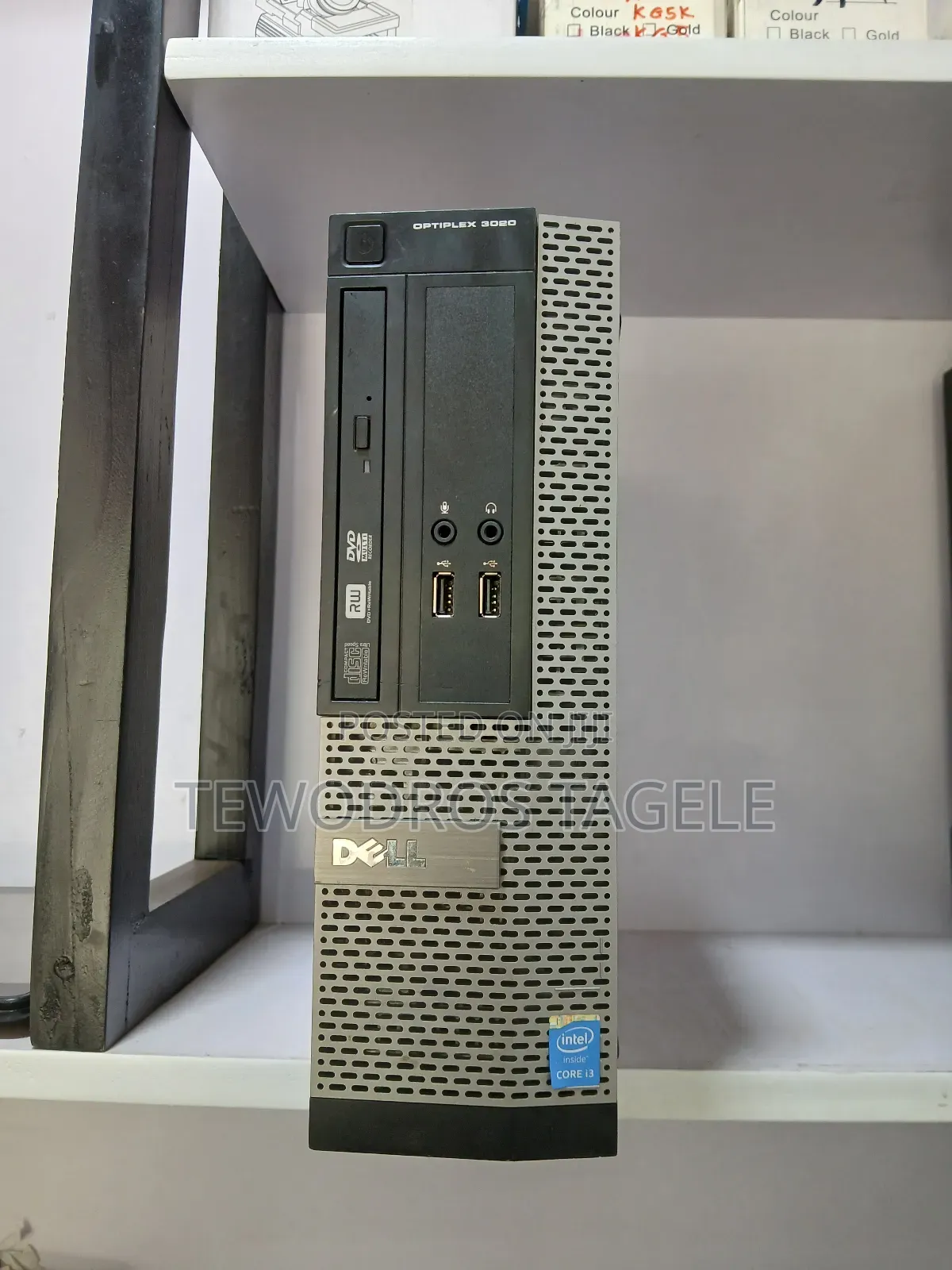 Desktop Computer Dell OptiPlex 3020 4GB Intel Core i3 HDD 256GB