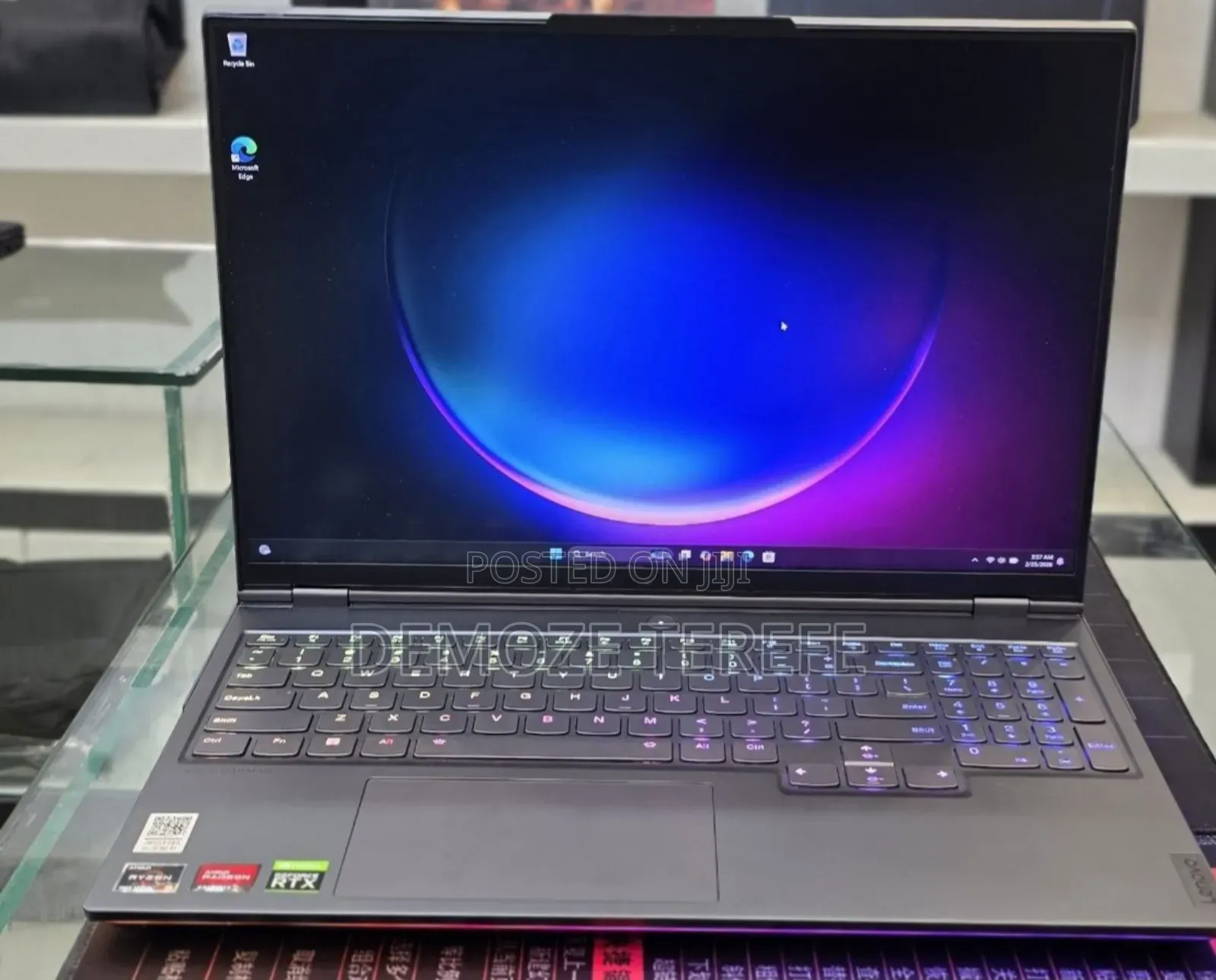 New Laptop Lenovo Legion 5 32GB AMD Ryzen 9 SSD 1T