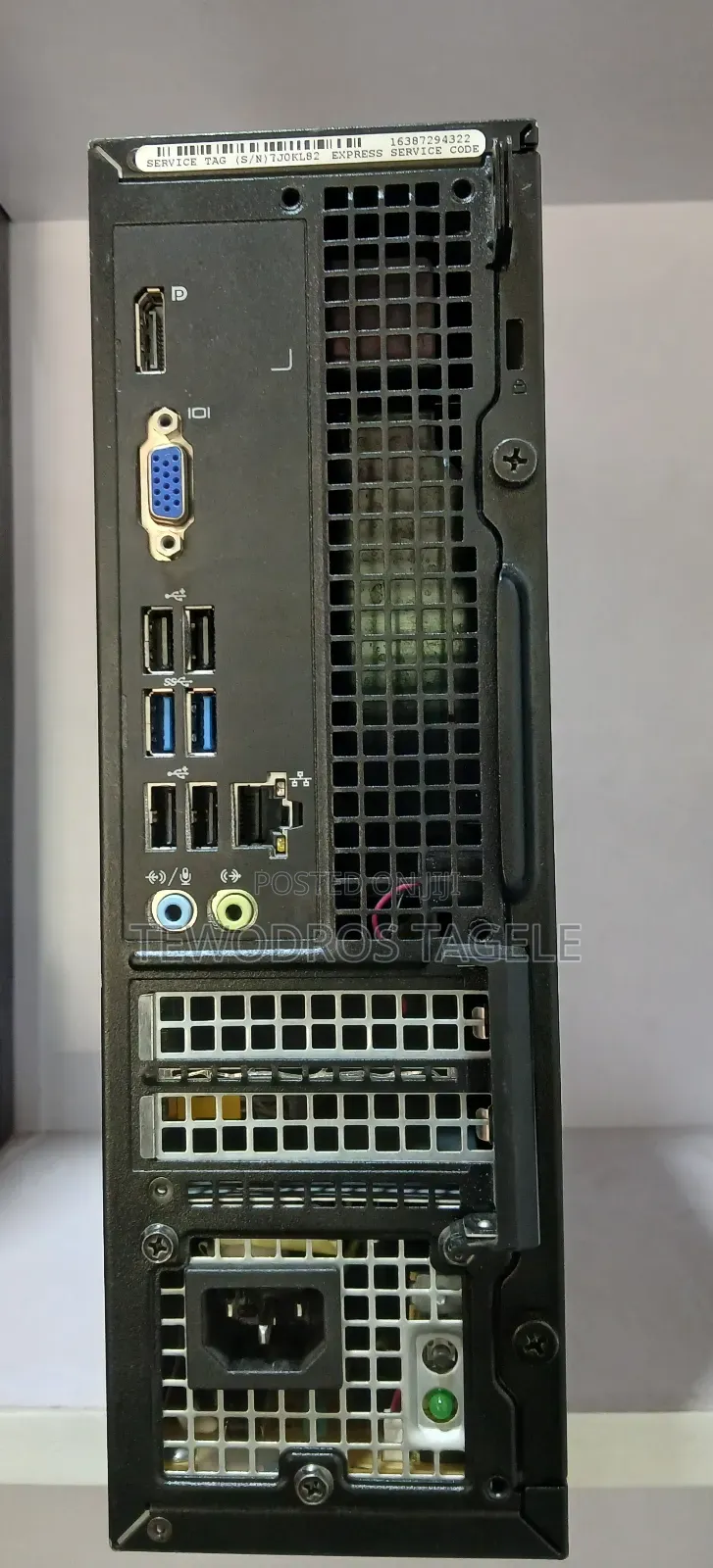 Desktop Computer Dell OptiPlex 3020 4GB Intel Core i3 HDD 256GB