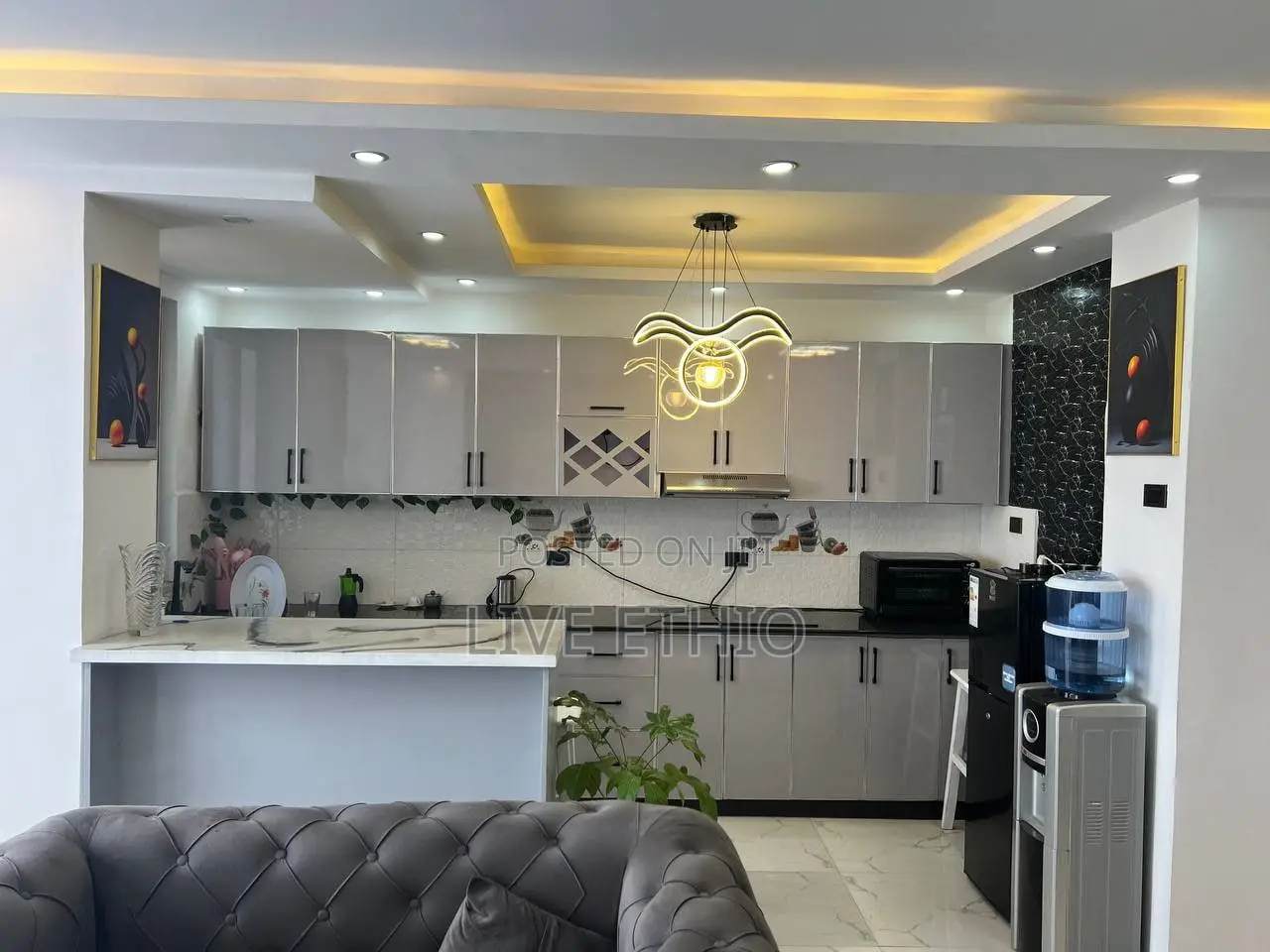 Furnished 2bdrm Apartment in Kolfe Keranio for rent