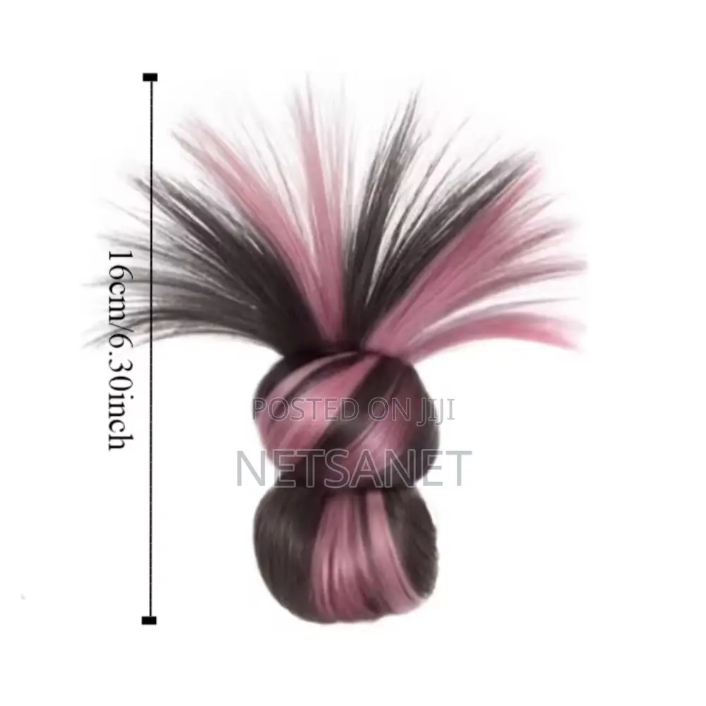 የሚገጠም ፀጉር (Clip-in Hair Bun)