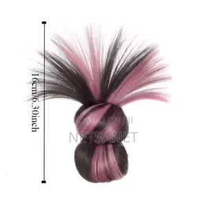የሚገጠም ፀጉር (Clip-in Hair Bun)