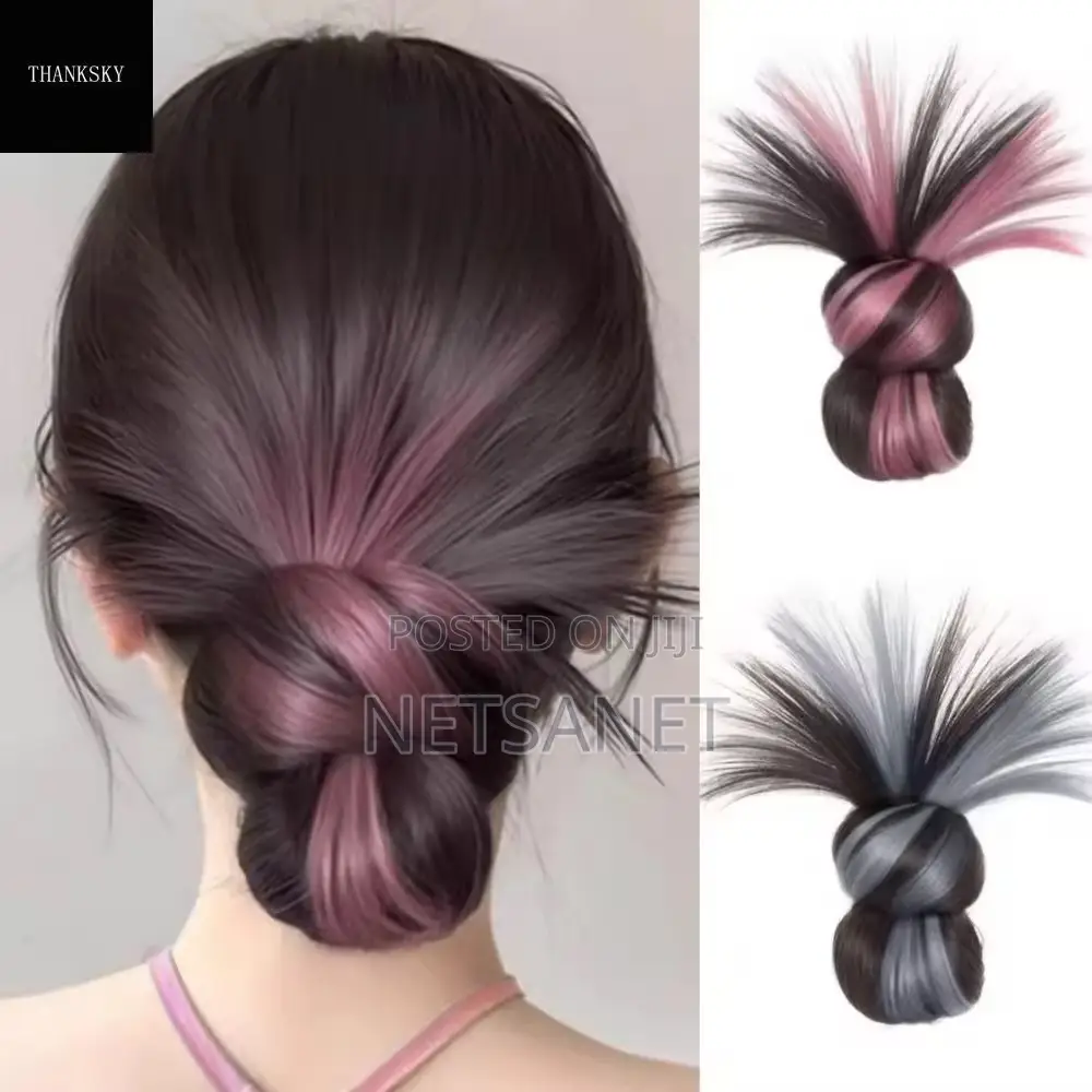 የሚገጠም ፀጉር (Clip-in Hair Bun)
