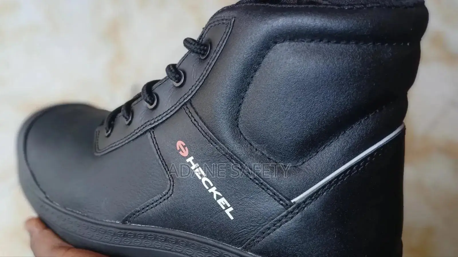 Heckel Safety Shoe 放入ሄክል ሴፍቲ ጫማ