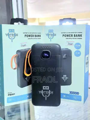 Yo Tech Power Bank With 30,000mah