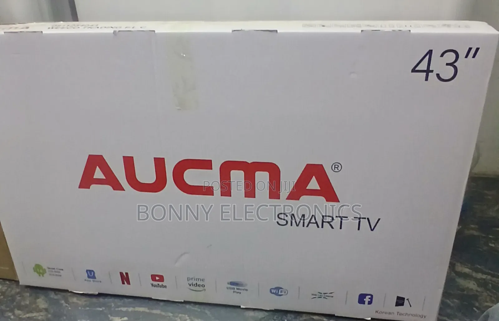 Aucma 43 Inch Smart Tv