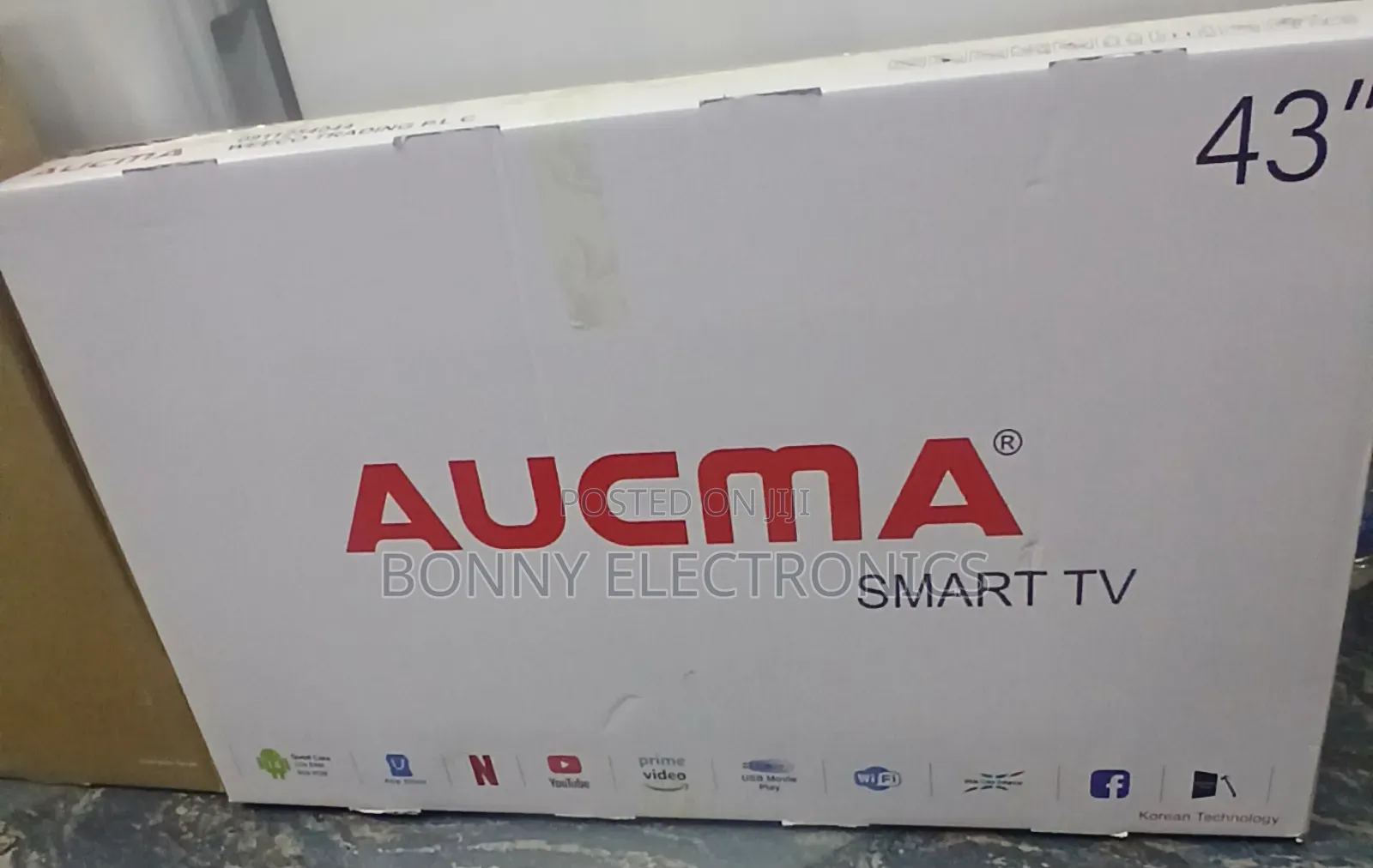 Aucma 43 Inch Smart Tv
