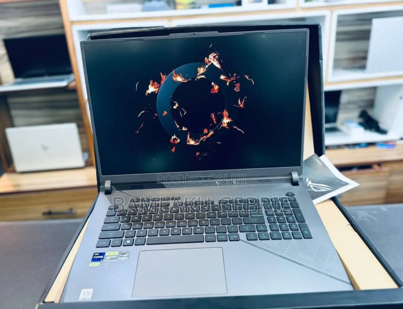 New Laptop Asus ROG Strix G731G 16GB Intel Core i9 SSD 1T