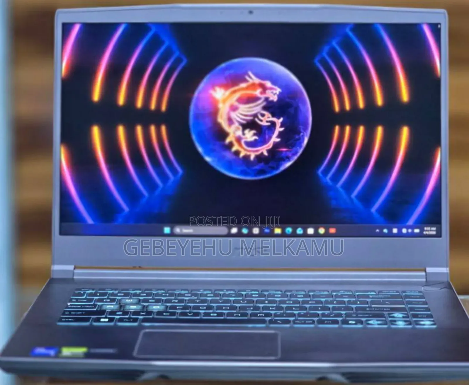 New Laptop MSI 16GB Intel Core i5 SSD 512GB