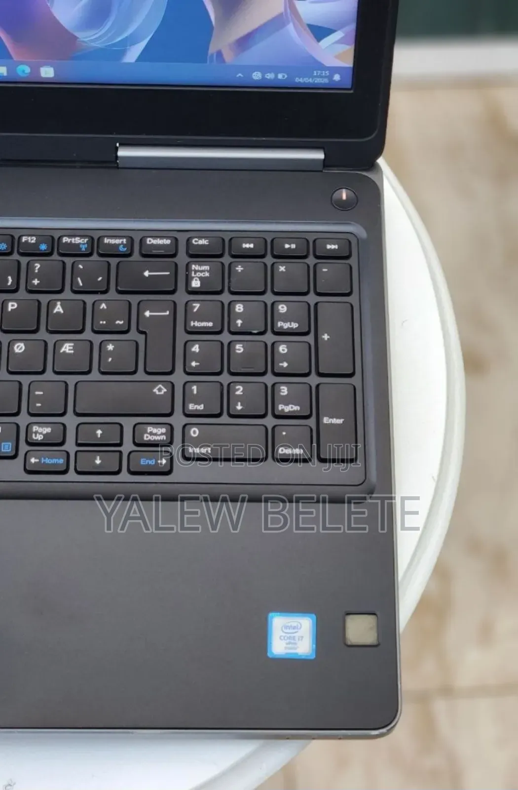 New Laptop Dell Precision 7520 16GB Intel Core i7 SSD 512GB
