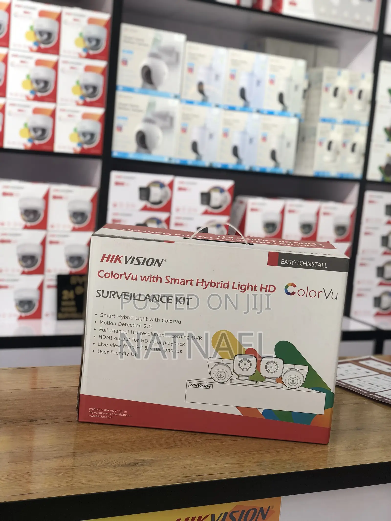 Hik Vision 4 Channel Kit Colorvu With Smart Hybrid Light Hd Kit