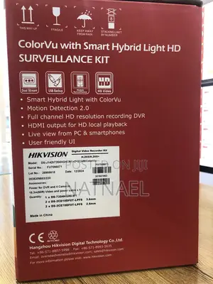 Hik Vision 4 Channel Kit Colorvu With Smart Hybrid Light Hd Kit