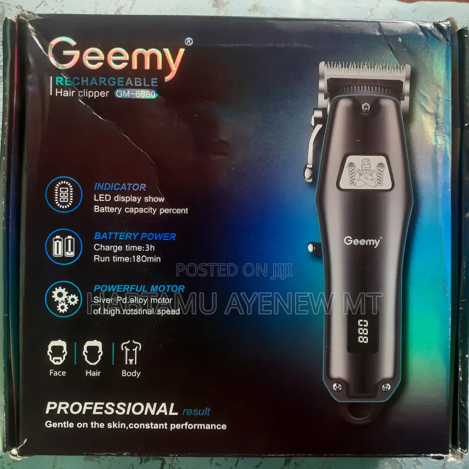 Geemy Tondos Gm-6680 ጂሚ