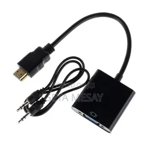 Hdmi to Vga Adapter With a 3.5mm Audio Jac