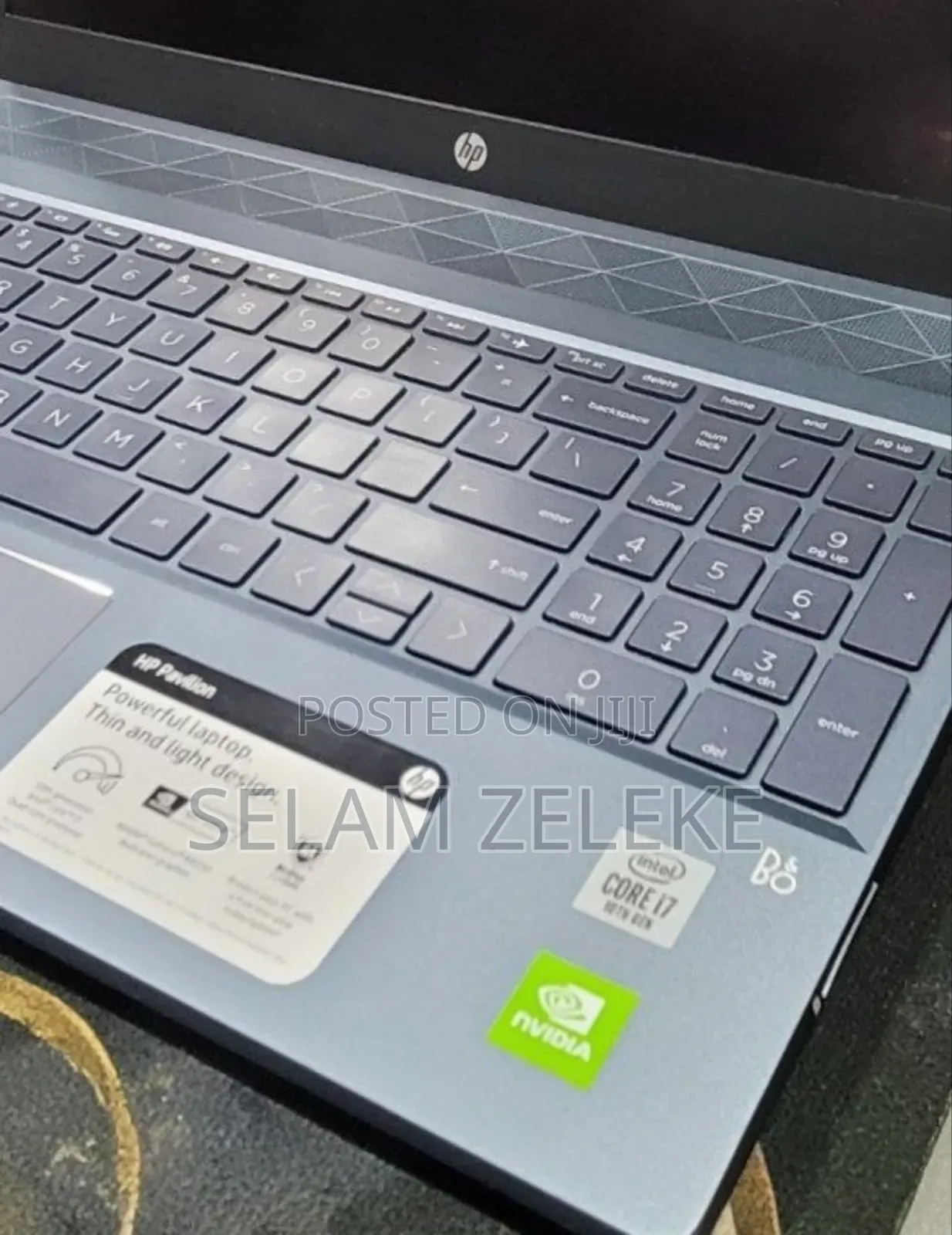 New Laptop HP Pavilion 15 8GB Intel Core i7 SSD 512GB