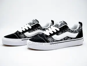 Vans Knu Skool Bandana Black White