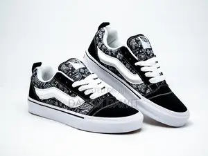 Vans Knu Skool Bandana Black White