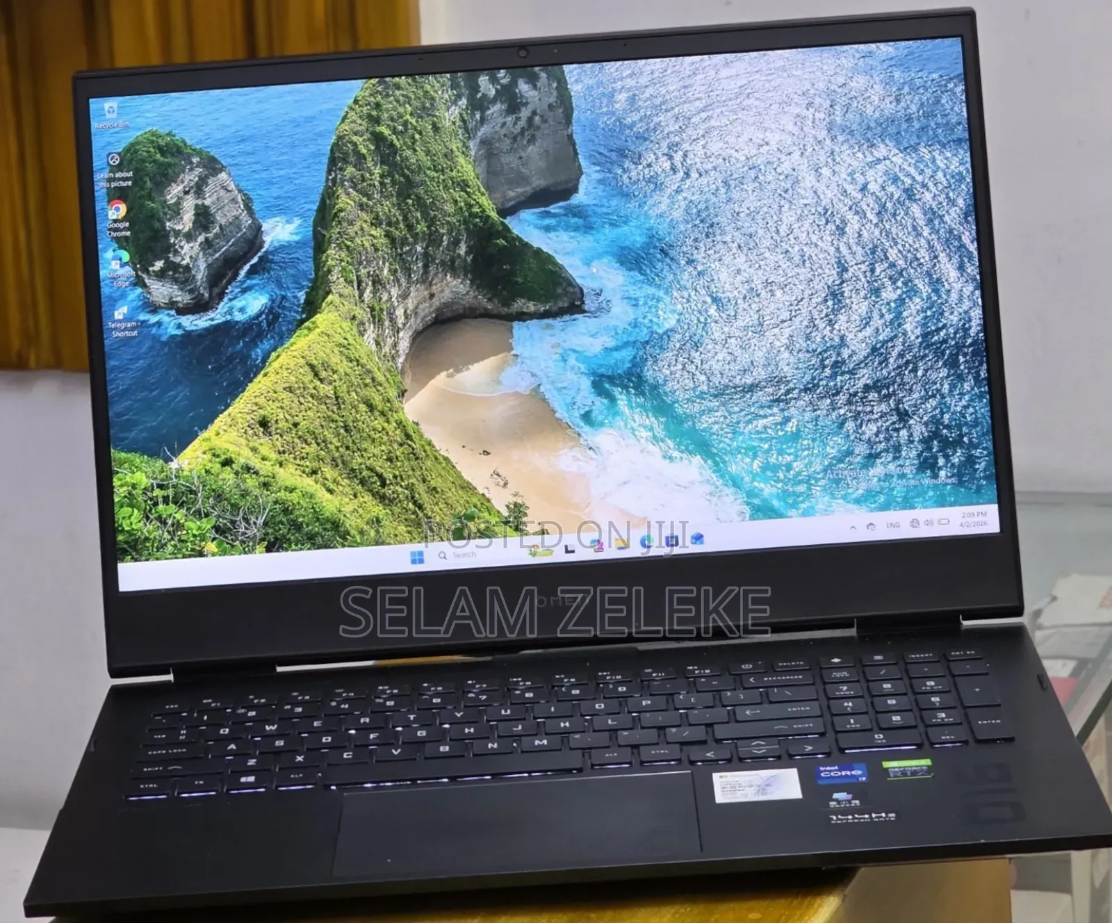 New Laptop HP Omen 16 16GB Intel Core i7 SSD 512GB