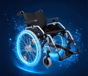 Wheelchair Factory Direct Cheap Manual Wheel Chair Foldable Portable