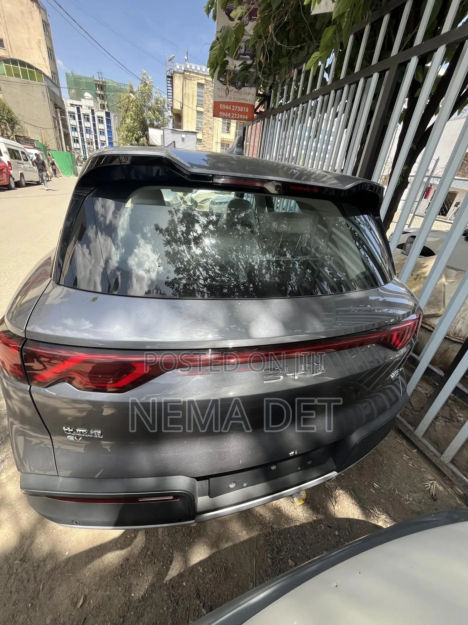New BYD Yuan Up 2025 Gray