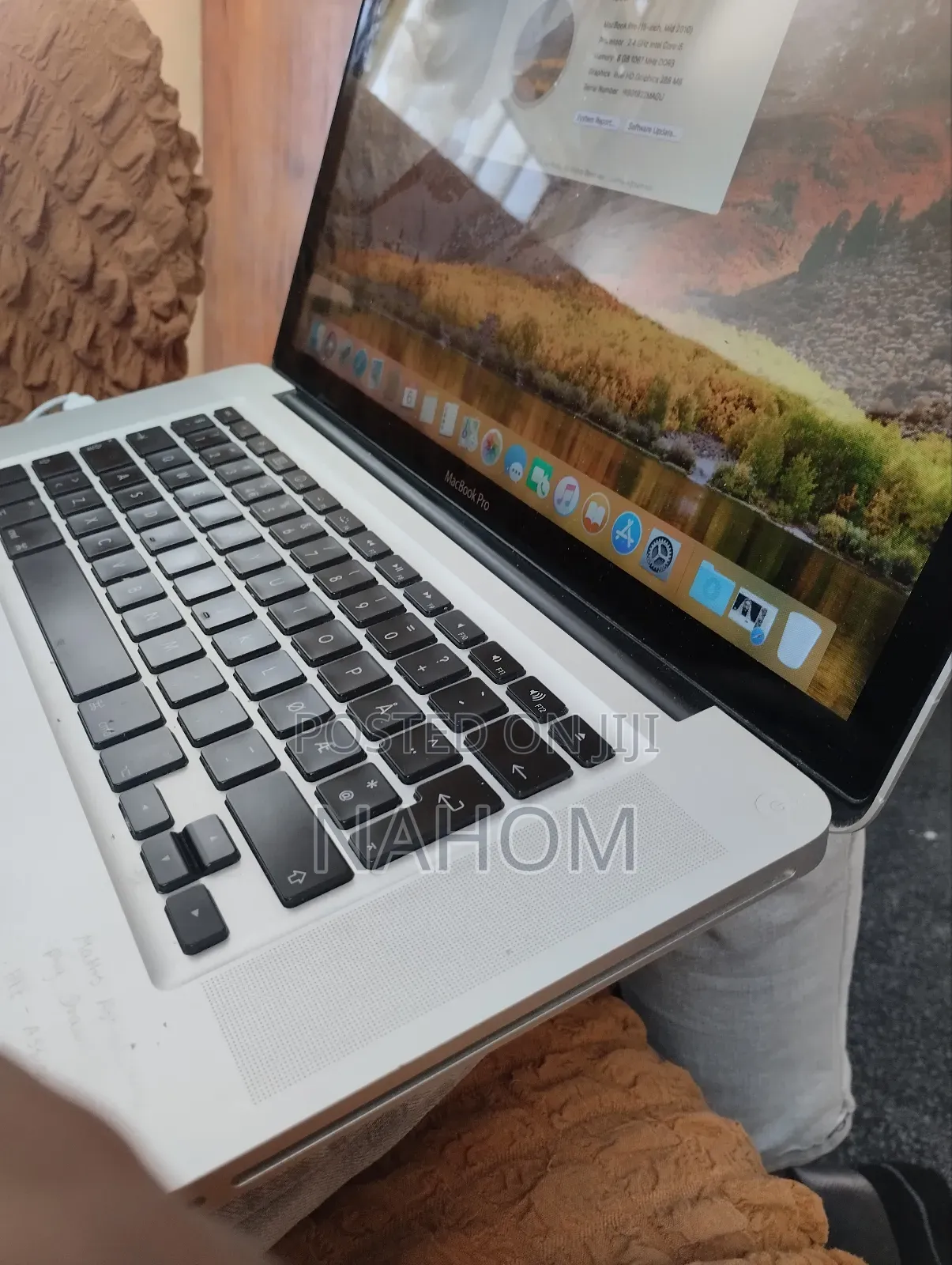 Laptop Apple MacBook Pro 2010 6GB Intel Core i5 HDD 320GB